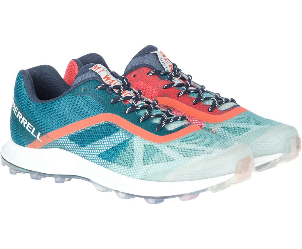 Merrell Sneakers Mint/Orange - MTL Skyfire X White Mountains - Mens 18EVRBLGP